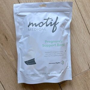 Motif | Pregnancy Support Band | White | Medium